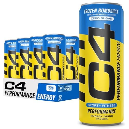 12-Pack 12-Ounce C4 Energy Drink (Frozen Bombsicle)