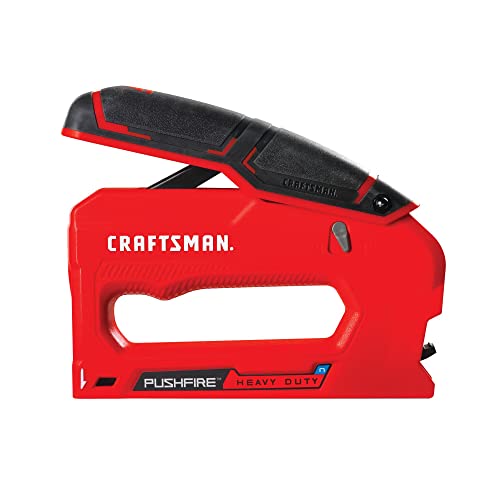 CRAFTSMAN Heavy Duty Reverse Squeeze Pushfire Stapler Deal