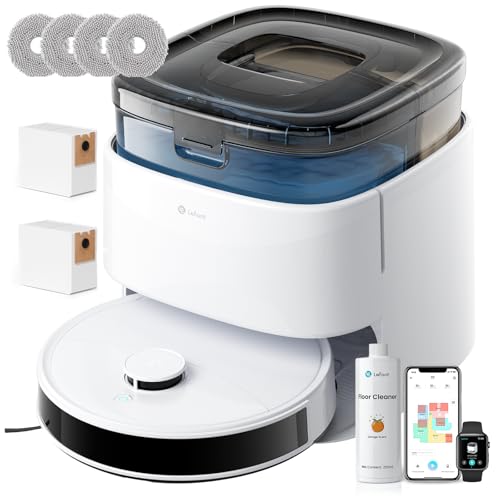 Lefant Robot Vacuum and Mop with 12000Pa Suction and 90-Day Self-Emptying Deal