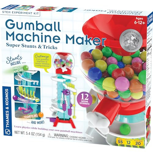 Gumball Machine Maker Lab W/12 Experiments