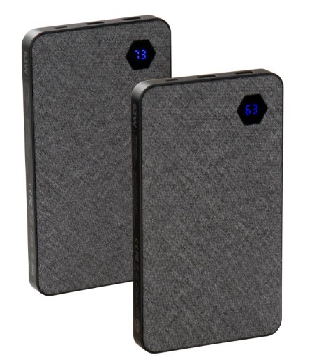 Einova 63W 20,000mAh Power Bank 2-Pack