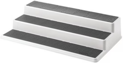 Copco Non-Skid 3-Tier Spice Pantry Kitchen Cabinet Organizer 15-inch