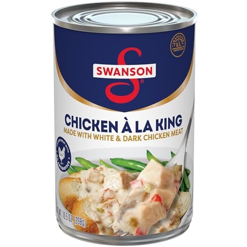Swanson Chicken á la King With White & Dark Meat Canned Chicken 10.5 Oz Deal