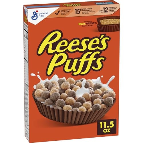 11.5-Ounce Reese's Puffs Chocolatey Peanut Butter Cereal Deal