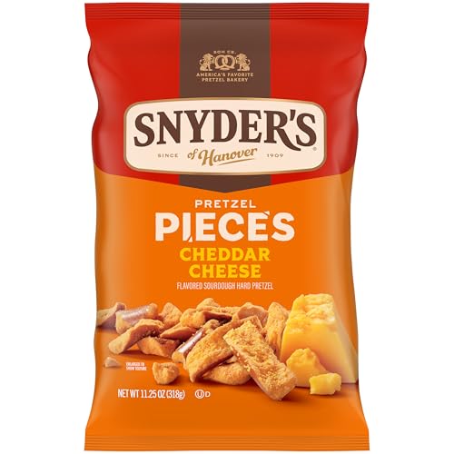 Snyder's of Hanover Cheddar Cheese Flavored Pretzel Pieces, 11.25 Oz Deal