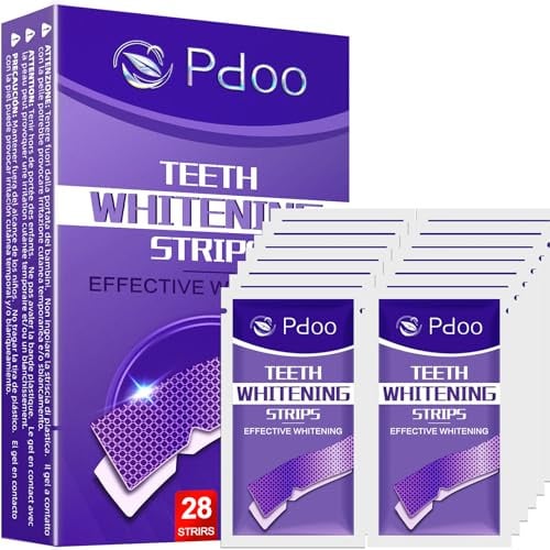 Purple Teeth Whitening Strips 28 Count