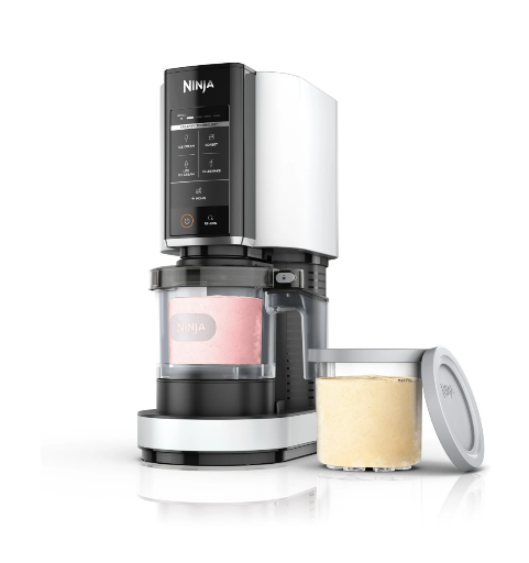 Ninja CREAMi Ice Cream Maker w/ 5 One-Touch Programs & Two 16oz Pints