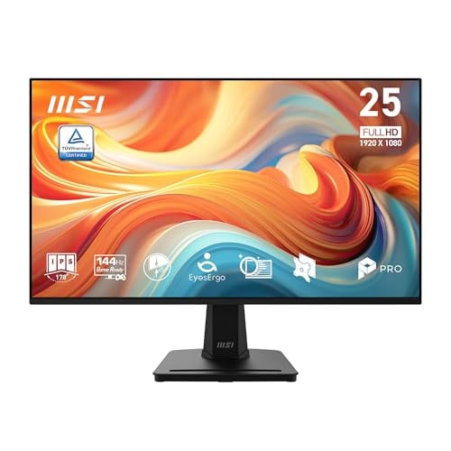 MSI PRO MP251 E14L 24.5-inch IPS 1920 x 1080 (FHD) 144Hz Monitor Deal