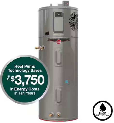 Rheem ProTerra 50 Gallon Smart High Efficiency Hybrid Heat Pump Water Heater Deal