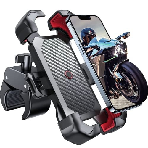 Joyroom Bike and Motorcycle Phone Mount (Black Red)