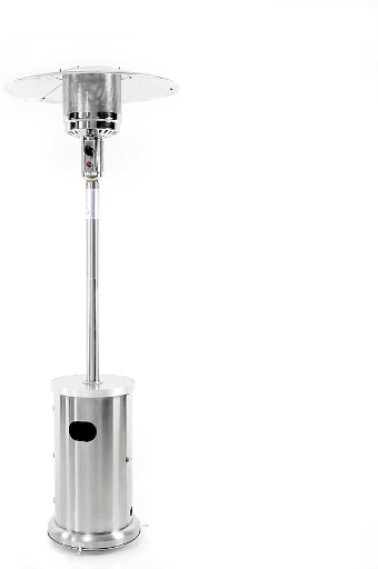 Master Forge 48000-BTU Stainless Steel Floorstanding Liquid Propane Patio Heater Deal