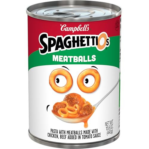SpaghettiOs Canned Pasta with Meatballs 15.6 oz