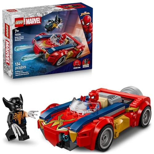 LEGO Marvel Super Heroes: Spider-Man - Spider-Man Car vs. Venomized Wolverine (76336, 134-Piece) Deal