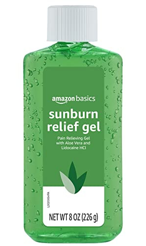 Amazon Basics Sunburn Relief Gel with Aloe Vera 8-Oz