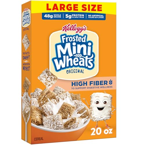 Kellogg’s Frosted Mini-Wheats Breakfast Cereal 20 oz Deal