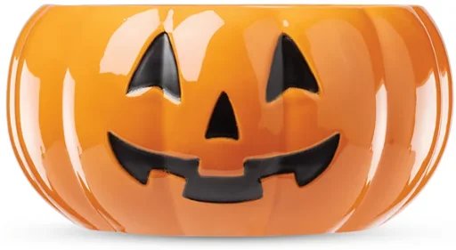 Lenox Porcelain Halloween Figural Pumpkin Candy Bowl