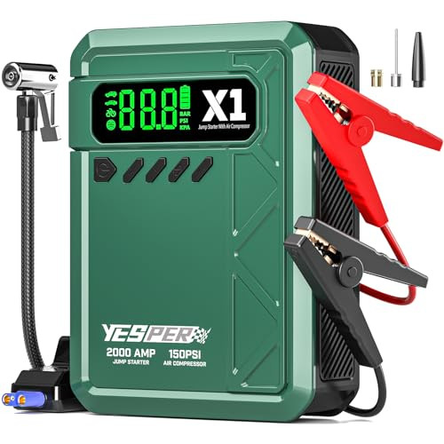 YESPER Car Jump Starter with Air Compressor
