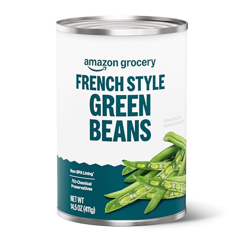 Amazon Grocery French Style Green Beans, 14.5 oz