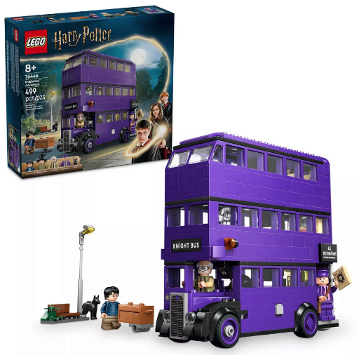 499-Piece LEGO Harry Potter Knight Bus Adventure Toy Building Set (764456)