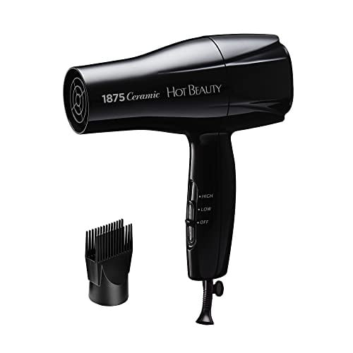 Hot Beauty 1875 Ceramic Hair Dryer (Black) Deal