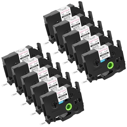 Replacement for Brother P-Touch TZe-231 Label Tape 10-Pack Deal