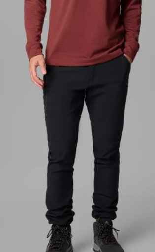 Columbia Men's Black Mesa Woven Pants II