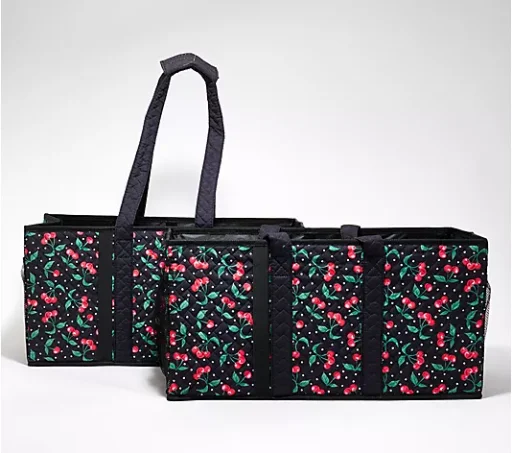 Home Reflections Set of Two Large Carry-All Totes