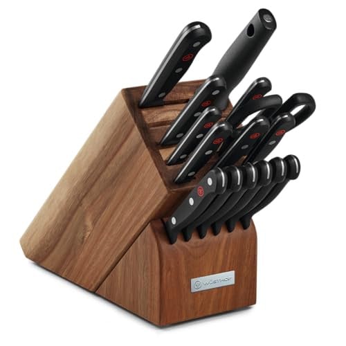 16-Piece Wüsthof Gourmet Knife Block Set (Acacia Wood) Deal