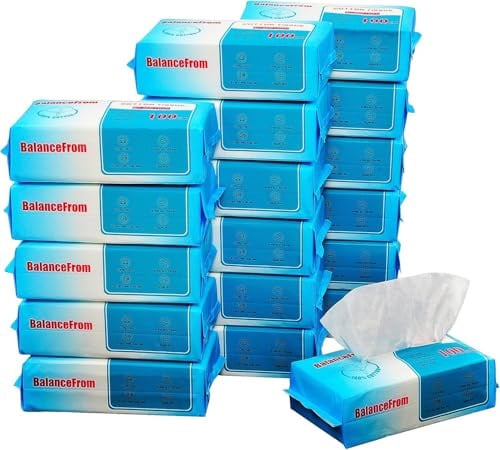 Elevon Multi-Purpose 100% Unscented Cotton Tissue Soft Dry Facial Cotton Wipes (Pack of 18) Deal