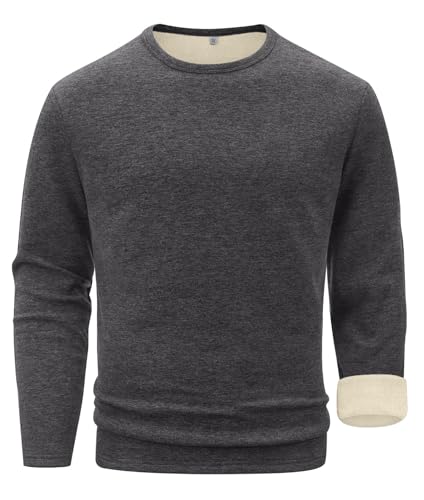 Sailwind Men's Wool Base Layer Long Sleeve Crewneck Thermal Shirt Deal