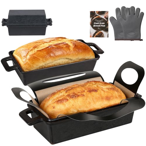ROTTOGOON 2 in 1 Cast Iron Loaf Pan with Lid Deal