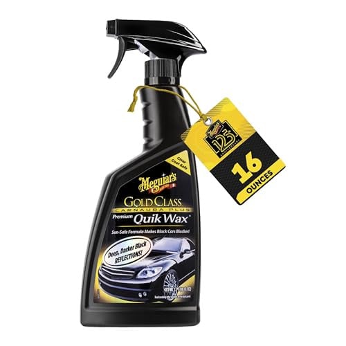 Meguiar's Gold Class Carnauba Quik Wax Spray 16-Oz Deal