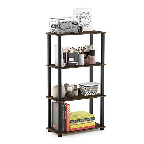 Furinno TURN-S-TUBE Storage Shelves 4-Tier Book Shelf Deal