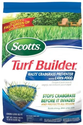 Scotts Turf Builder Crabgrass Preventer with Lawn Food 13.35-Lb (5,000 Sq. Ft.) Deal