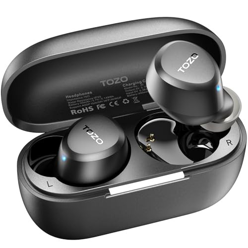 TOZO A1 Wireless Bluetooth 5.3 Earbuds (Black)