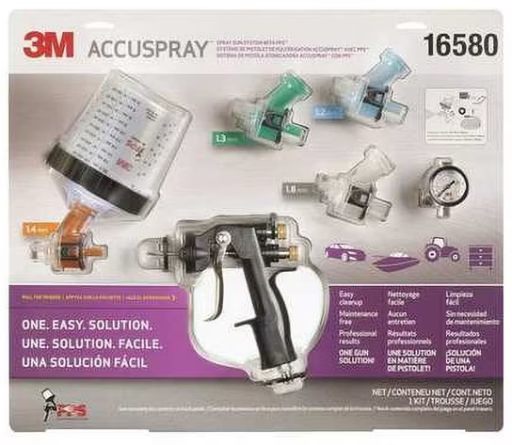 3M Accuspray Spray Gun System with Standard PPS 1 Kit