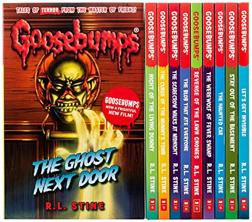 Goosebumps Series 10 Books Collection Set Deal