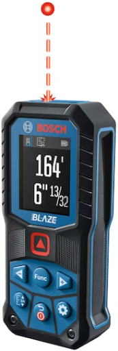 Bosch BLAZE 165' Indoor Laser Distance Measurer w/ Backlit Display Deal