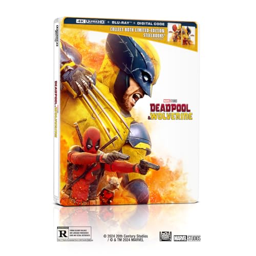 Deadpool & Wolverine 4K + Blu-ray + Digital Steelbook Deal