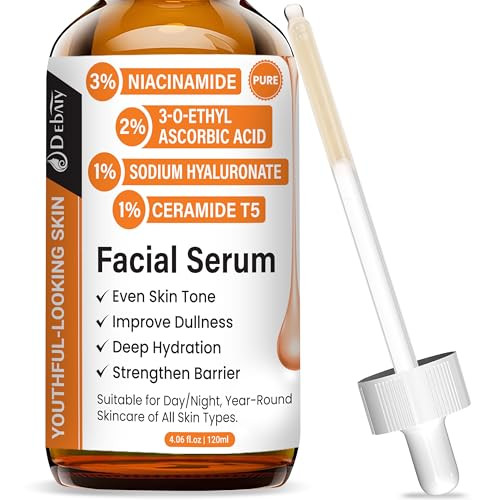 DEBAIY Vitamin C Facial Serum with Niacinamide Ceramide