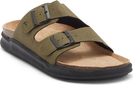 Quicksilver Men's Deck Double Strap Slide Sandal Deal