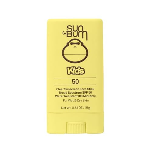 Sun Bum Kids SPF 50 Clear Face Stick Sunscreen
