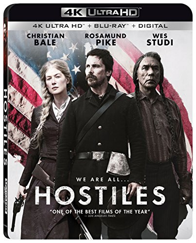 Hostiles 4K UHD + Blu Ray + Digital