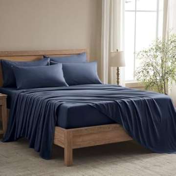 6 Piece Luxuriously Soft & Cooling Sheets King or Queen Size