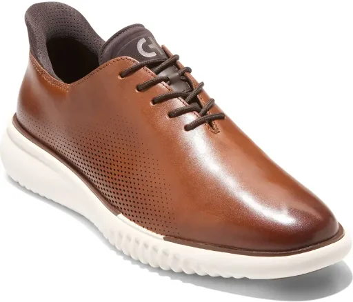 Cole Haan Men's 2.ZERØGRAND EVO Laser Quick On Derby Shoes (Raven)