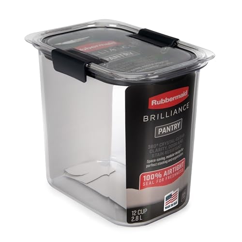 Rubbermaid Brilliance 12-Cup Airtight Food Storage Pantry Container Deal