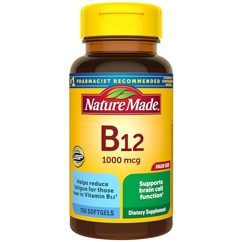 Nature Made Vitamin B12 1000 mcg 150 Softgels