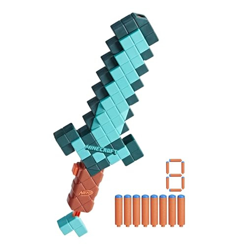 Nerf Minecraft Sword Dart Blaster