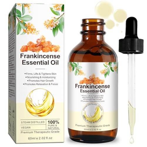 Organic Frankincense Premium Grade Essential Oil 60ml