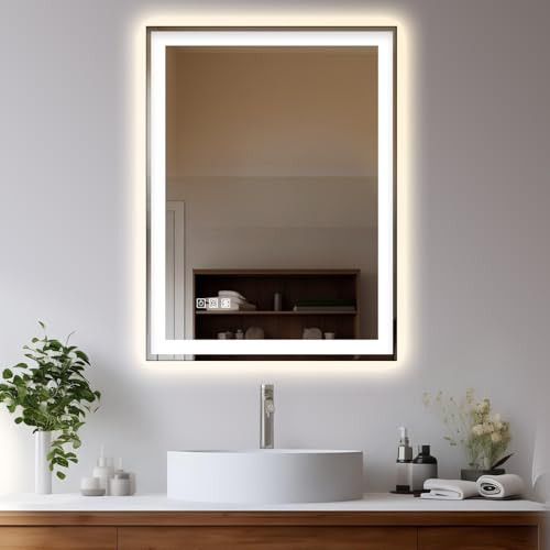 24x32" LED Bathroom Mirror with Lights